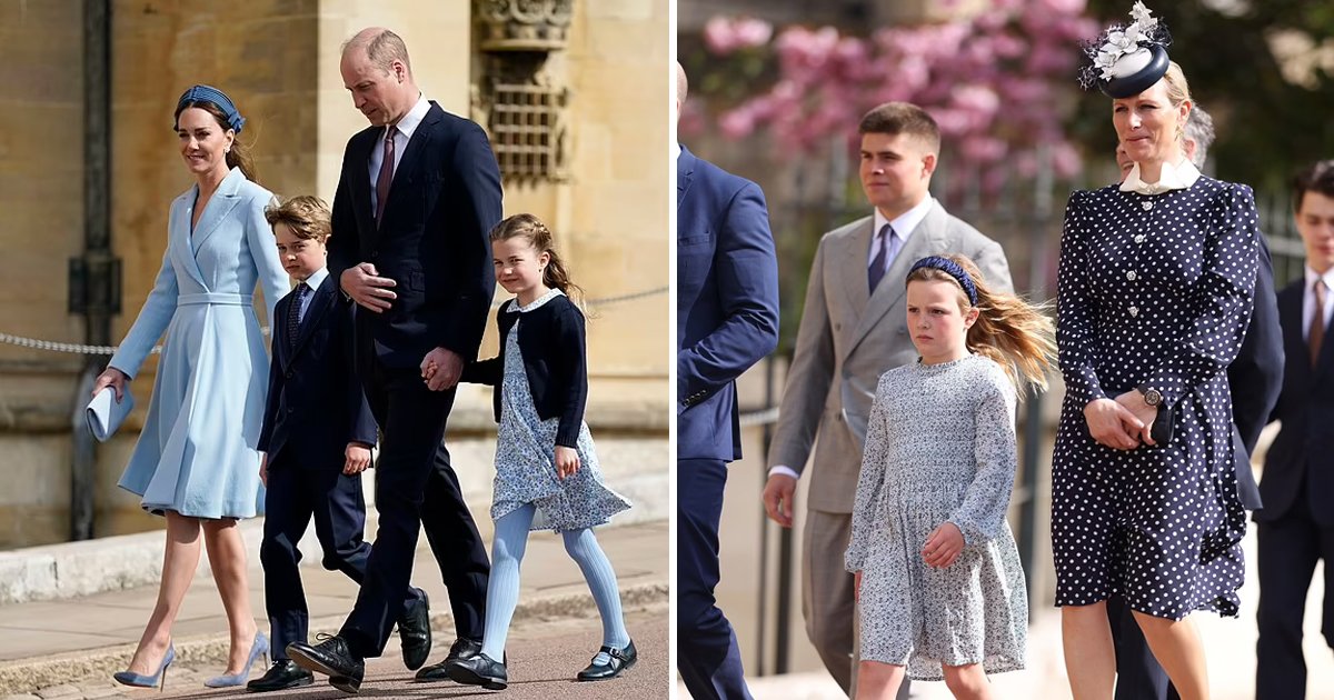 d62.jpg?resize=1200,630 - JUST IN: Queen SKIPS Traditional Easter Sunday Service Due To Mobility Issues As William & Kate Seen Arriving In Style