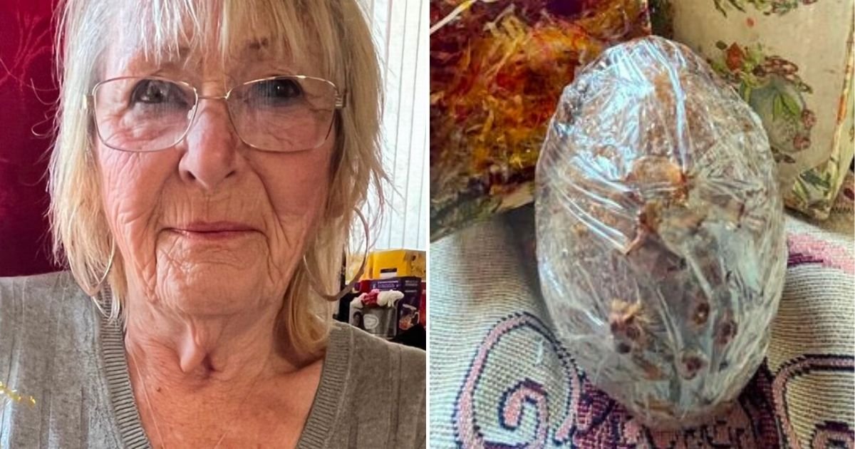 egg5.jpg?resize=1200,630 - Great-Grandmother Claims She Has The 'World's Oldest' Unopened Easter EGG That Is More Than 70 Years Old