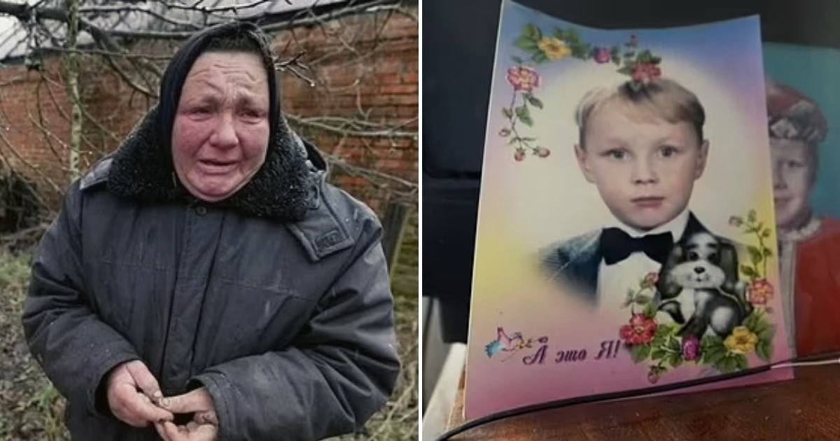 mother4.jpg?resize=1200,630 - JUST IN: Grieving Ukrainian Mother Breaks Down In Tears Over The Grave She Dug For Her Son Killed By Russians Soldiers