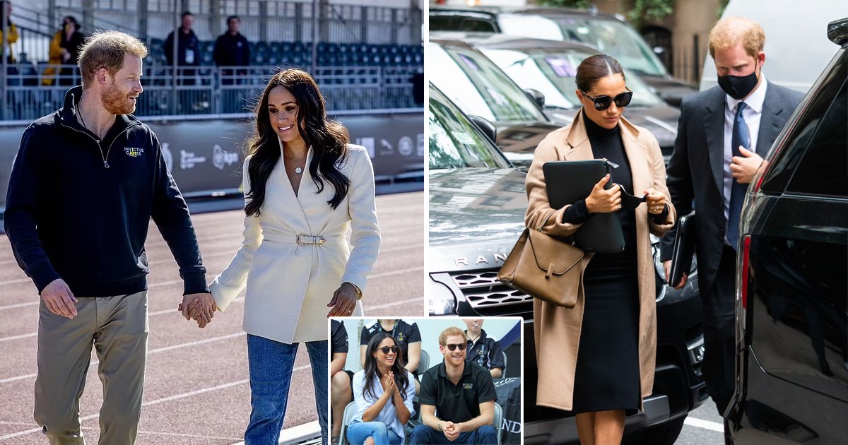 q2 11.jpg?resize=412,275 - Meghan Markle’s Fashion Show Continues As She Flaunts THREE Different Designer Outfits in ONE Day