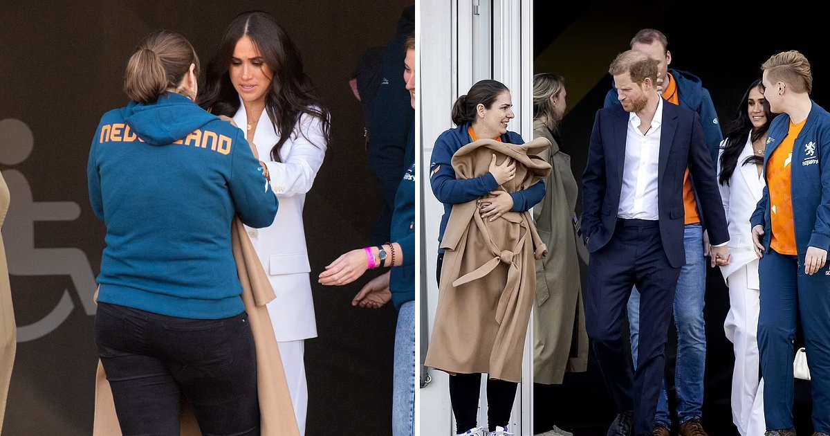 q2 9 1.jpg?resize=412,275 - JUST IN: Meghan Markle Cheered On After Taking Off Her Coat & Handing It To A Mom So She Could Keep Her Newborn Warm