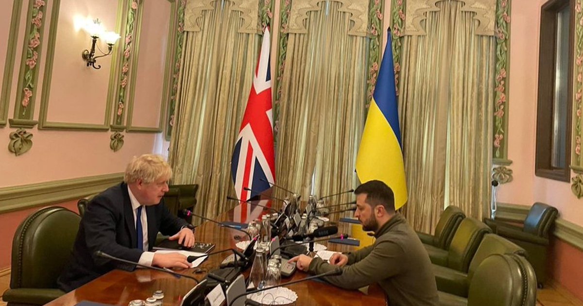 q3 6 1.jpg?resize=412,275 - BREAKING: Prime Minister Boris Johnson Pays Ukrainian President Zelensky A SURPRISE Visit In Ukraine 