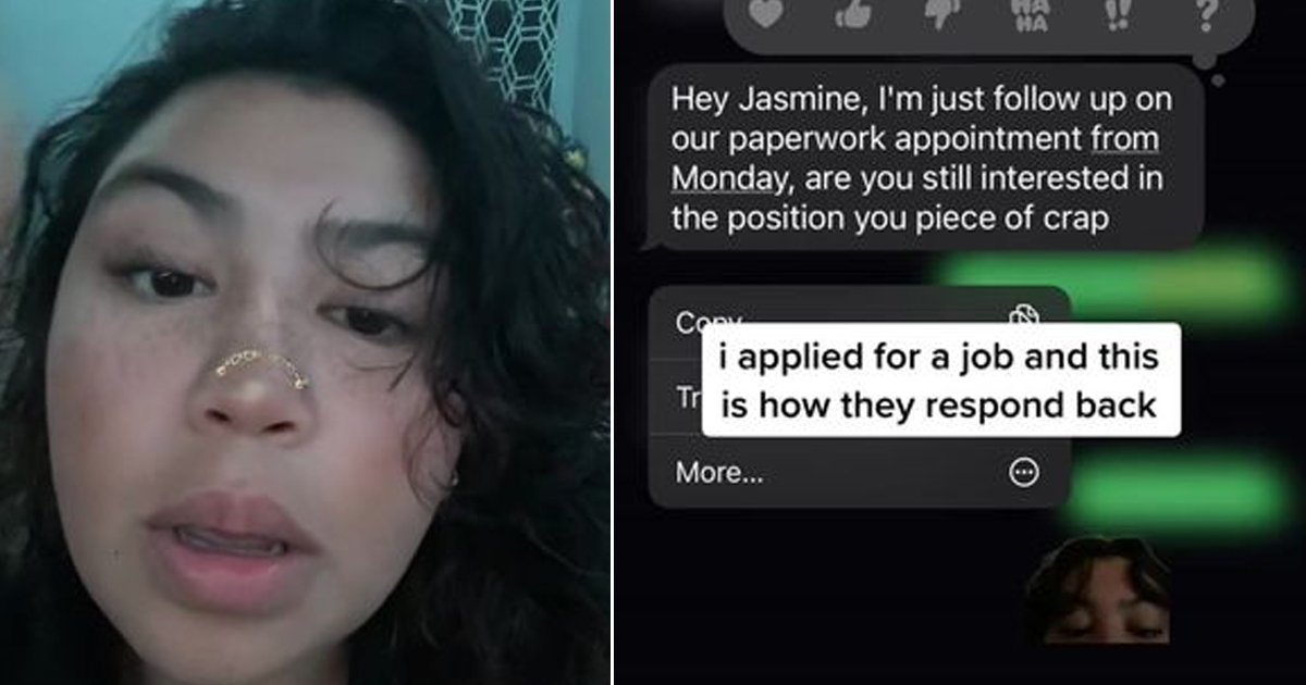 q4 6.jpg?resize=1200,630 - TikTok Star Receives The Most SAVAGE 'Typo' Text Message From Her Employer