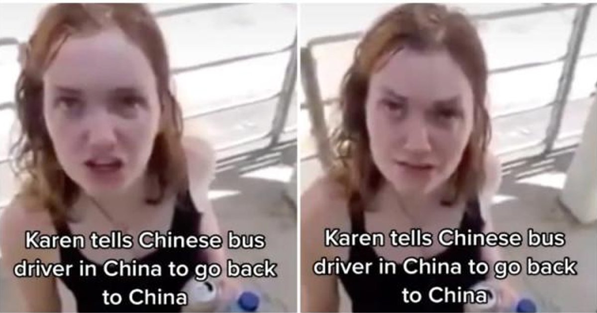 q6 11.jpg?resize=1200,630 - Woman Goes Viral As Clip Shows Her Telling The Bus Driver To Go Back To China Where ‘He Belongs’ Despite Her Being In China