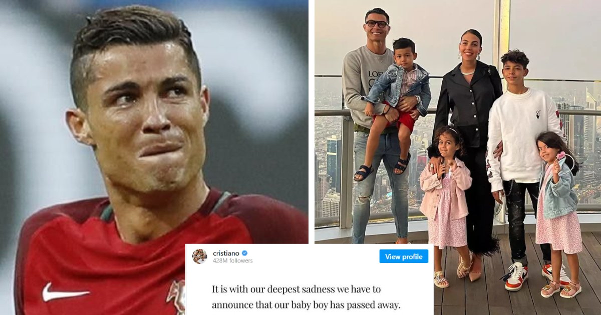 t1 1.png?resize=412,275 - BREAKING: Heartbroken Cristiano Ronaldo Announces Sudden Death Of His Young Son