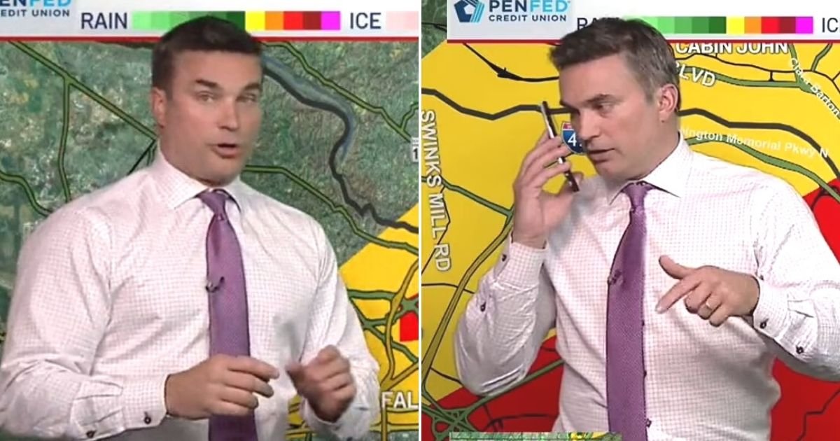untitled design 19.jpg?resize=1200,630 - Moment Meteorologist Interrupts Live Broadcast To WARN His Kids About Incoming Tornado