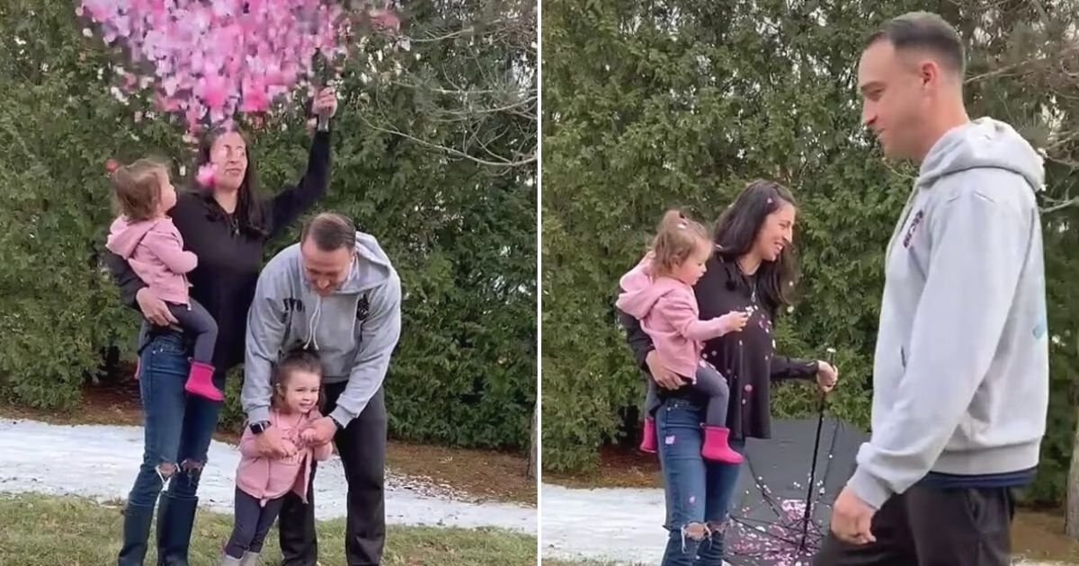 untitled design 22 1.jpg?resize=1200,630 - 'Disappointed' Father Slammed After SWEARING During Gender Reveal And Walking Away As He Realized He Was Getting Another Girl
