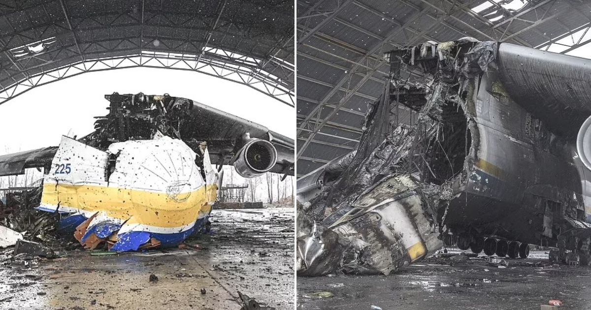 untitled design 28.jpg?resize=1200,630 - PICTURED: The World's Largest Plane That Was Destroyed By Russian Invaders In Ukraine