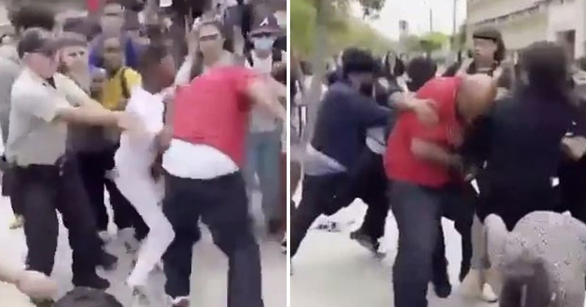 147.jpg?resize=412,275 - Startling Footage Shows 30 Arizona High School Students Engage In A 'Huge Brawl' With A Dad