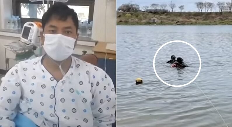 ‘8분 사투’ 끝에 물에 빠져 죽을 뻔한 한국인 남성 구조한 네팔 청년