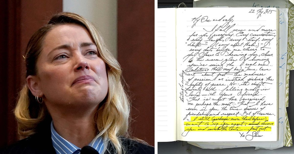 d1.png?resize=1200,630 - BREAKING: Jury Shown 'Dirty Love Notes' From Amber Heard's & Johnny Depp's 'Shared' Diary
