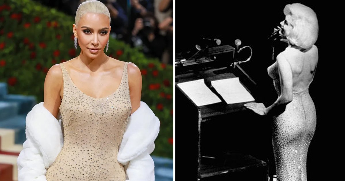d38.jpg?resize=1200,630 - "Nobody Has The Right To Mess With An Icon"- Kim Kardashian SLAMMED By Marilyn Monroe's Dress Designer