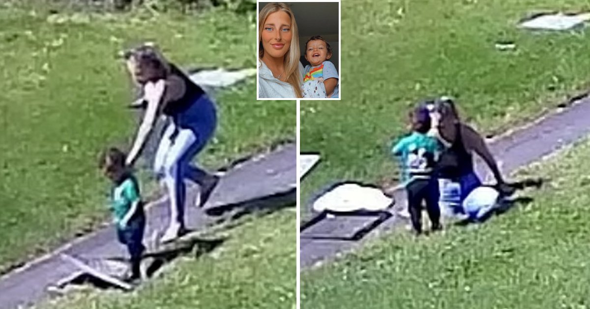 d65.jpg?resize=1200,630 - Terrified Mother Watches Her 18-Month-Old Toddler Fall '20 FEET Down' A Sewage Drain In Horror