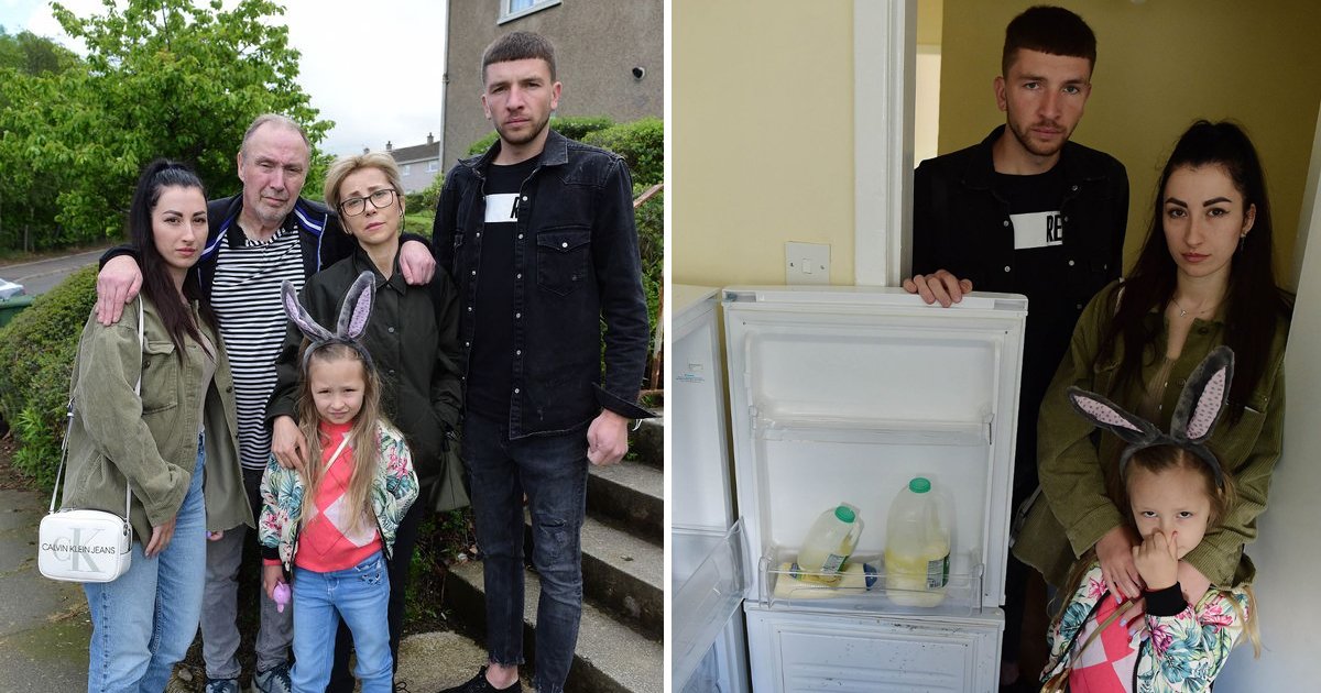 d67.jpg?resize=1200,630 - Ukrainian Family's Horror Comes To Life After Being Given A Filthy Residence To Stay In After Escaping War Horror