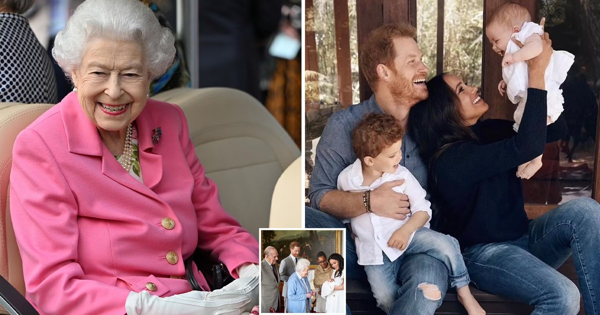 d83.jpg?resize=412,275 - JUST IN: Queen Will Welcome Prince Harry, Meghan, & Their Kids With Open Arms As They Arrive This Week In Honor Of Her Platinum Jubilee