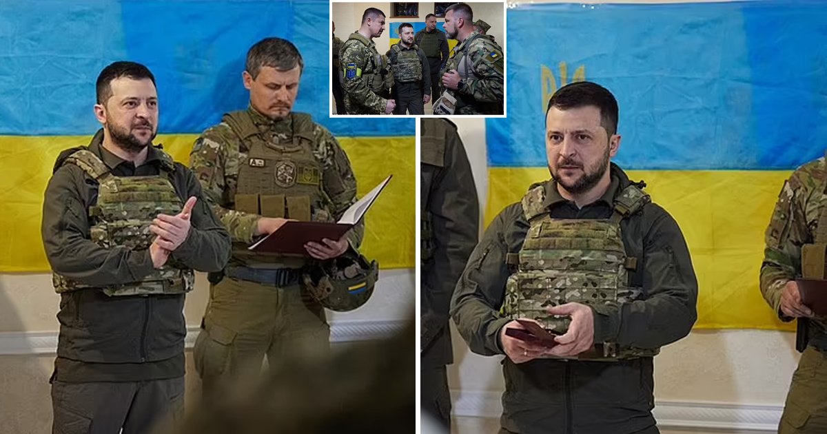 d87.jpg?resize=1200,630 - Ukraine's President Zelensky Salutes & Honors His Brave Troops In Kharkiv By Handing Out Medals