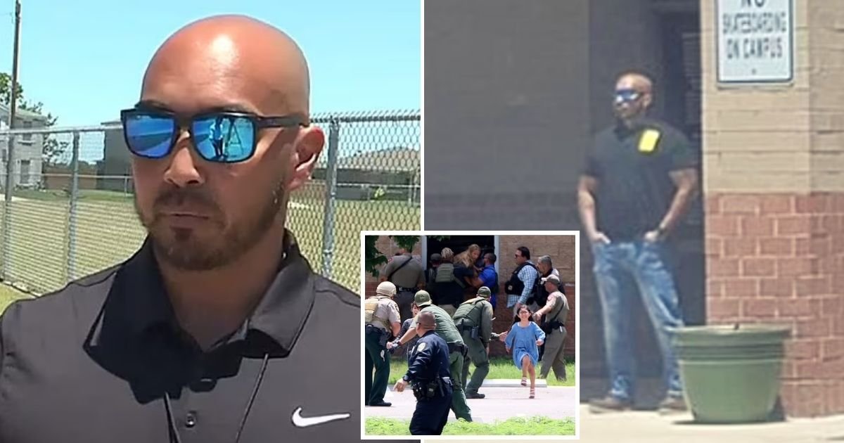 guard5.jpg?resize=1200,630 - JUST IN: Texas Army Veteran Volunteers To Stand Guard Outside His Daughter's School Following School Massacre In Uvalde