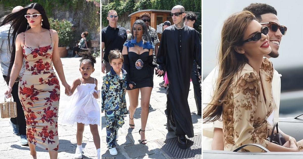 khloe7.jpg?resize=1200,630 - Kourtney Kardashian And Travis Barker To Tie The Knot On Secluded Terrace Of A Medieval CASTLE In Portofino, Italy
