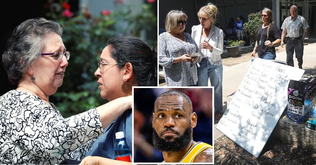 lebron.jpg?resize=1200,630 - BREAKING: LeBron James And Other Celebrities Call For Action After 19 Elementary School Children Were Shot Dead By 18-Year-Old Gunman