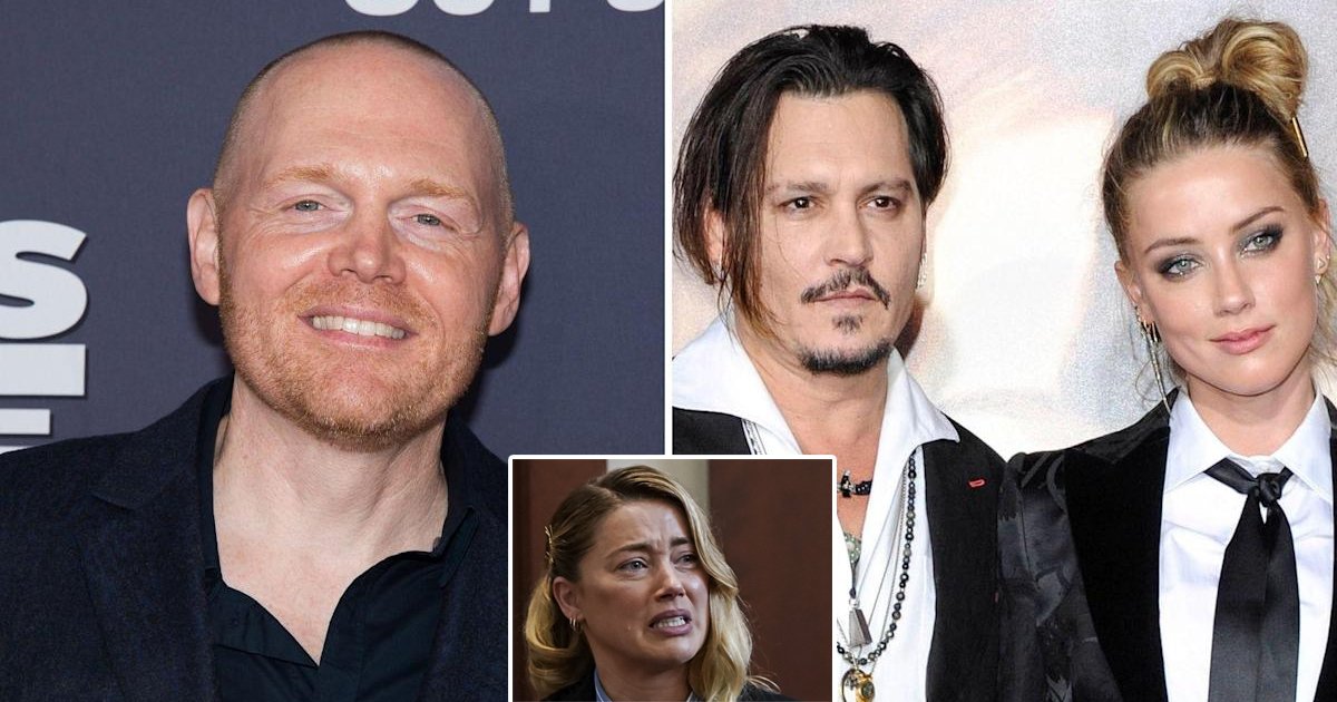 q1 1 2.jpg?resize=1200,630 - "Amber Heard's Fans Should Apologize After Losing Defamation Trial"- Comedian Bill Burr Stands Up For Johnny Depp