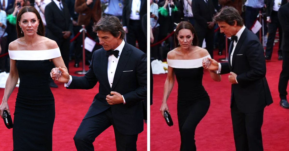 q2 2.png?resize=412,275 - BREAKING: Tom Cruise BLASTED For Being 'Touchy-Feely' Around Kate Middleton As Actor Takes Her Hand On The Red Carpet