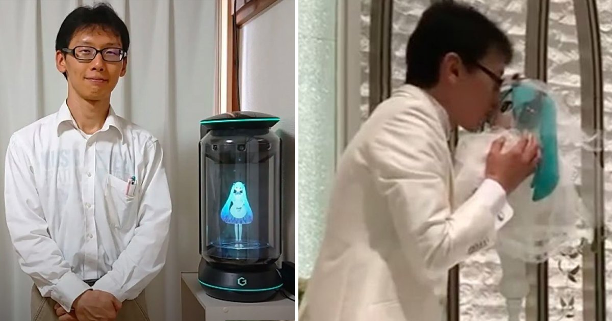 q3 1.jpg?resize=412,232 - Man Who MARRIED A 'Hologram' Is Devastated As He Can No Longer Speak To His Wife As Software EXPIRES