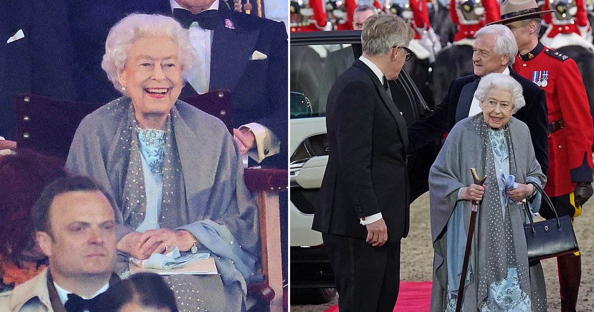 q3 4.jpg?resize=1200,630 - BREAKING: Queen Elizabeth II Beams With Giant Smile During Her Platinum Jubilee Celebrations