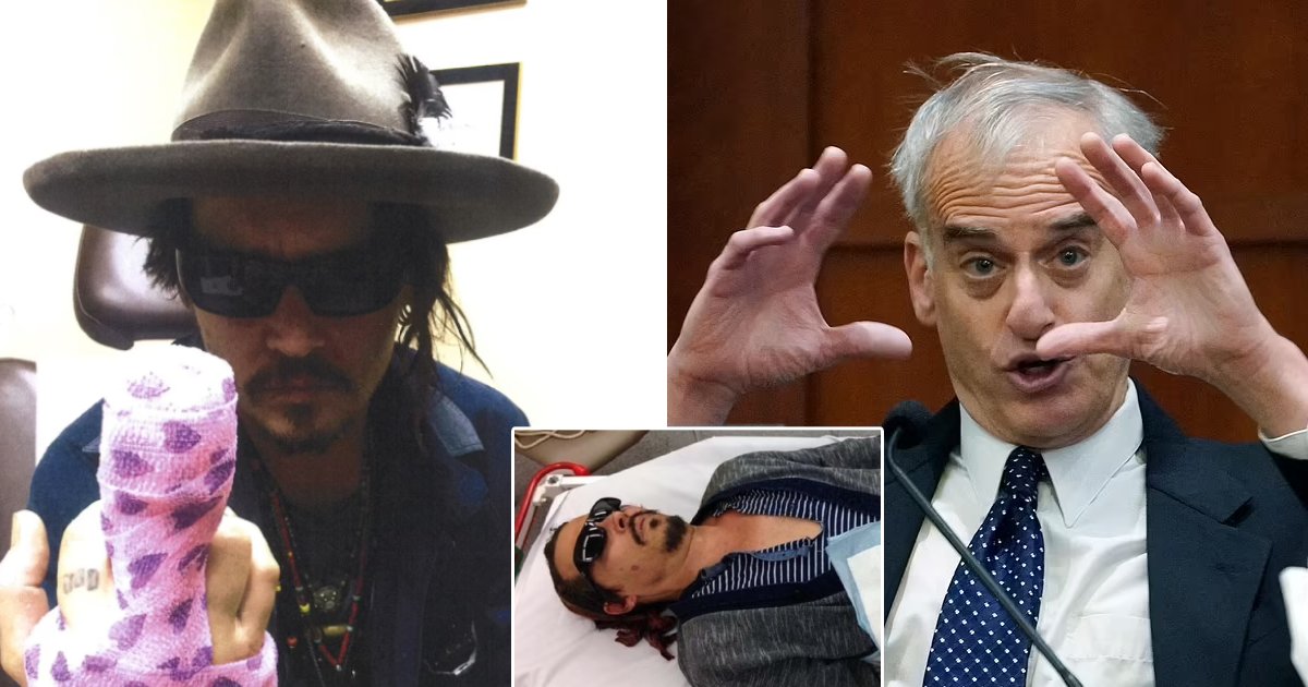 q8 1 1.png?resize=1200,630 - BREAKING: Surgeon Testifies AGAINST Johnny Depp, Says His 'Sliced Finger' Injuries Were NOT Consistent With His Claims