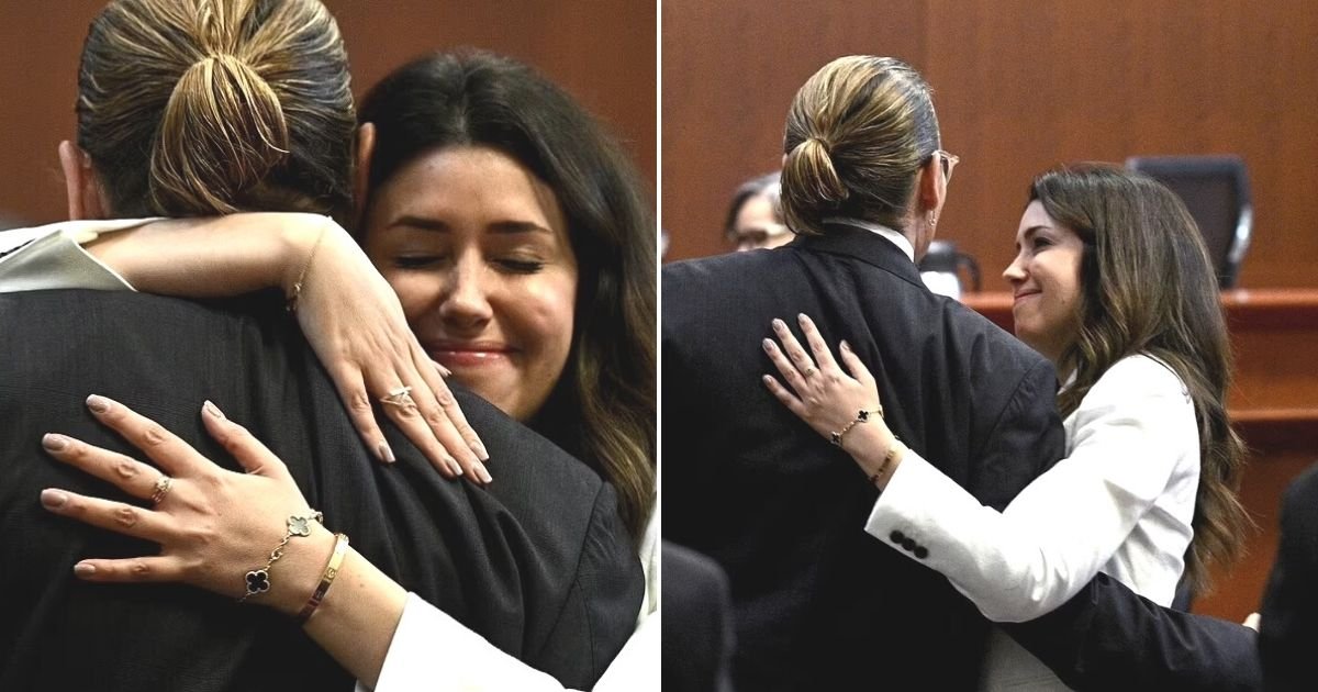 untitled design 53.jpg?resize=412,232 - People Begin Speculating That Johnny Depp And His Lawyer Are DATING After Seeing Them Hugging And Smiling At Each Other