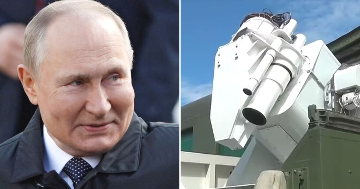 BREAKING: Russia Tests A Powerful Laser Weapon That Can Burn Drones And ...