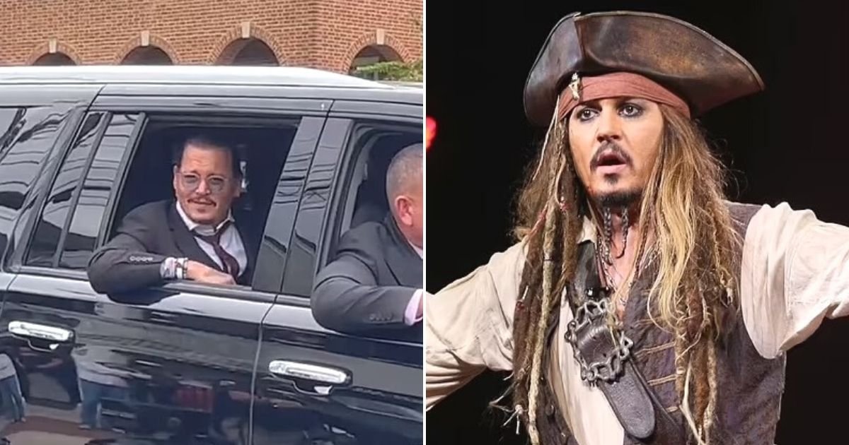 untitled design 58.jpg?resize=412,275 - Johnny Depp Transforms Into Captain Jack Sparrow Outside Courthouse As Fans Show Their Support For The Actor