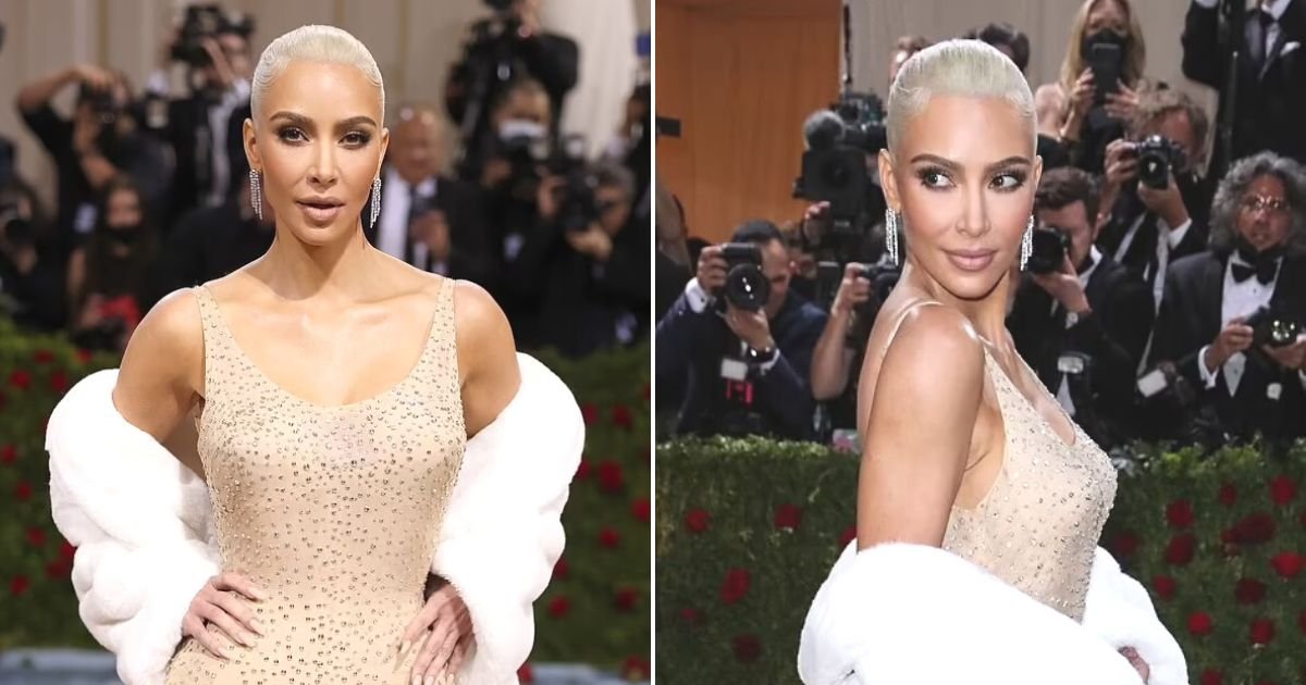 untitled design 79.jpg?resize=1200,630 - BREAKING: Kim Kardashian Transforms Into A Blonde Beauty As She Wears Marilyn Monroe's Iconic Dress To The Met Gala