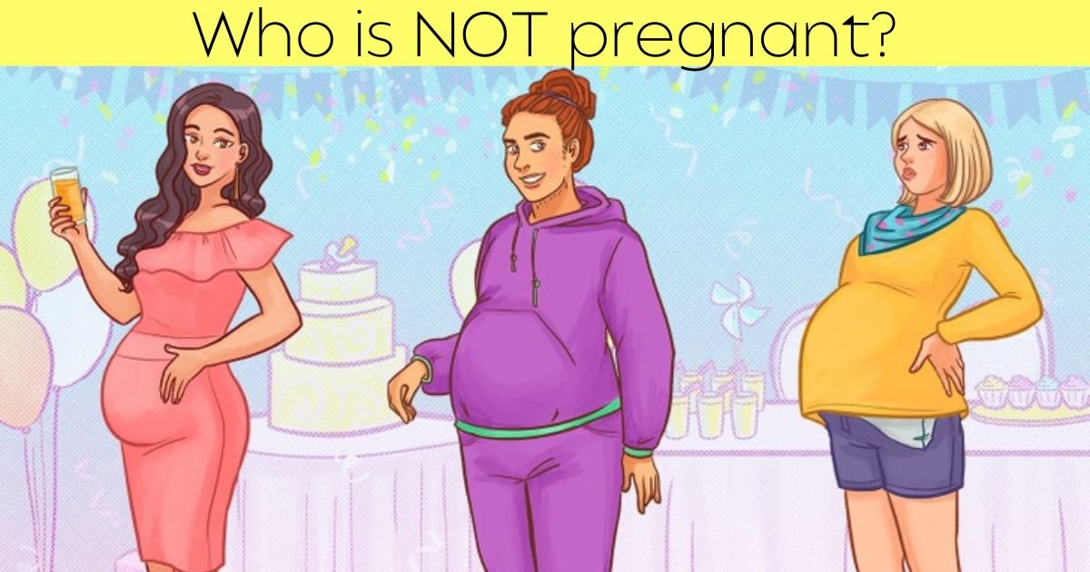 who is not pregnant.jpg?resize=412,275 - One Of These Women Is NOT Really Pregnant - Can You Figure Out Who?