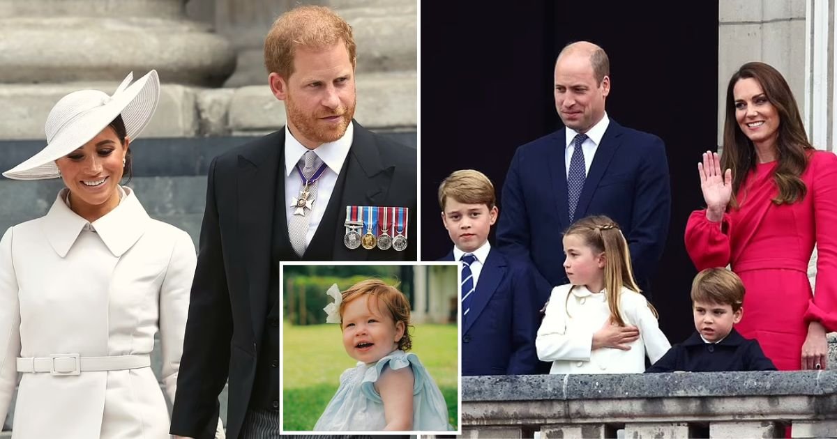 cambridges2.jpg?resize=1200,630 - Prince Harry And Meghan Invited Prince William, Kate And Their Children To Lilibet's Birthday Party BUT The Cambridges Didn't Attend