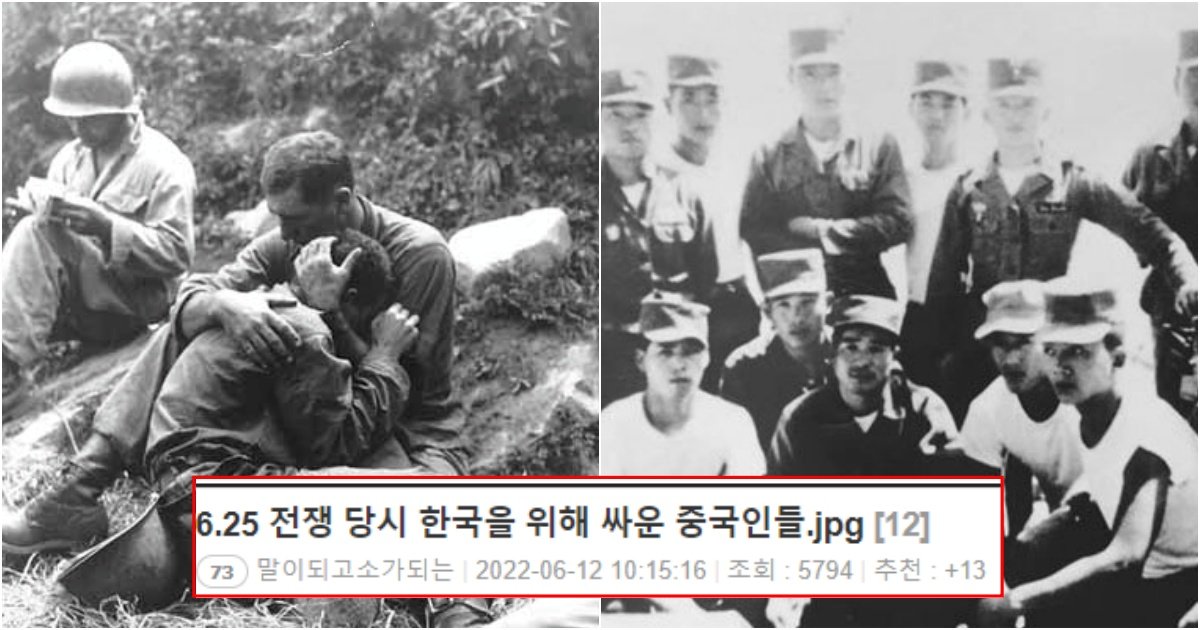 collage 123.jpg?resize=1200,630 - 의외로 많은 이들이 모르고 있는 6.25 전쟁 당시 한국을 위해 싸운 중국인들