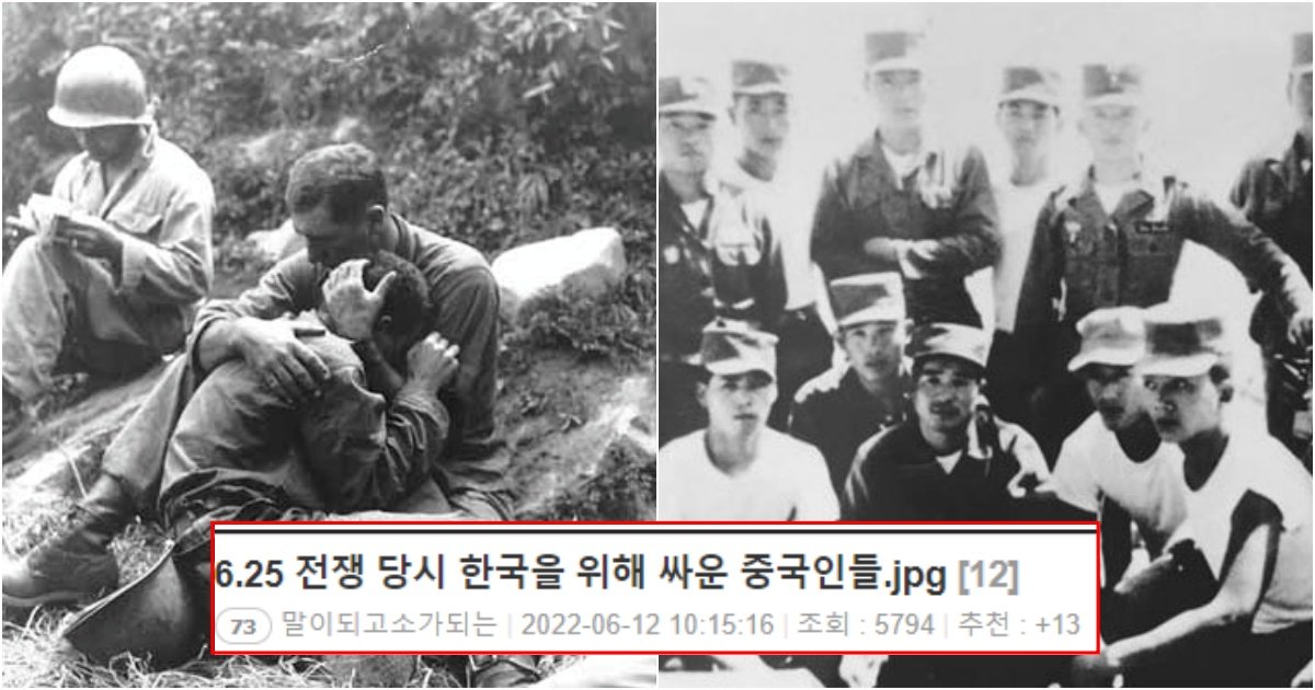 collage 123.jpg?resize=412,275 - 의외로 많은 이들이 모르고 있는 6.25 전쟁 당시 한국을 위해 싸운 중국인들