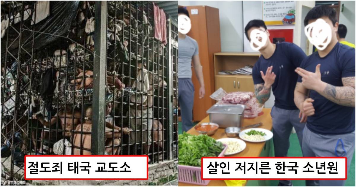 collage 46.jpg?resize=1200,630 - 여기서 1년 살바에 한국 교도소에서 무기징역 받겠다고 할 정도인 최악의 교도소들