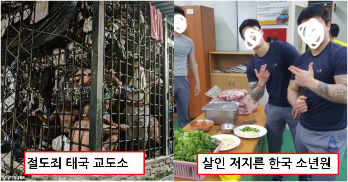 collage 46.jpg?fit=1024%2C538&ssl=1&strip=all - 여기서 1년 살바에 한국 교도소에서 무기징역 받겠다고 할 정도인 최악의 교도소들