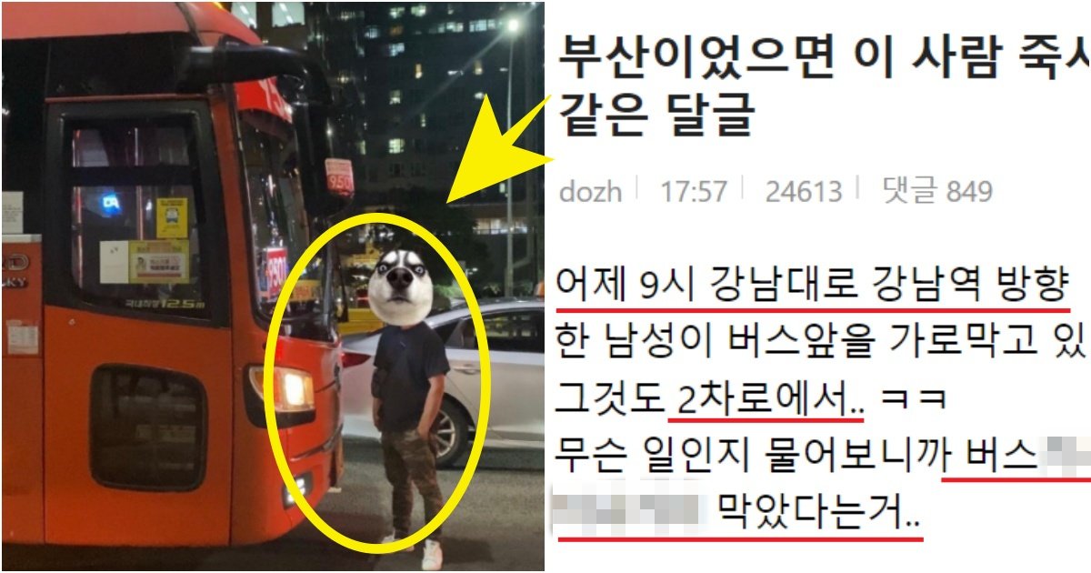 collage 89.jpg?resize=412,275 - '저 사진이 아니지 ㅋㅋ' 강남이 아니라 '부산'이었으면 사진 속에 있는 사람 '죽사발' 났을만한 이유(+사진)