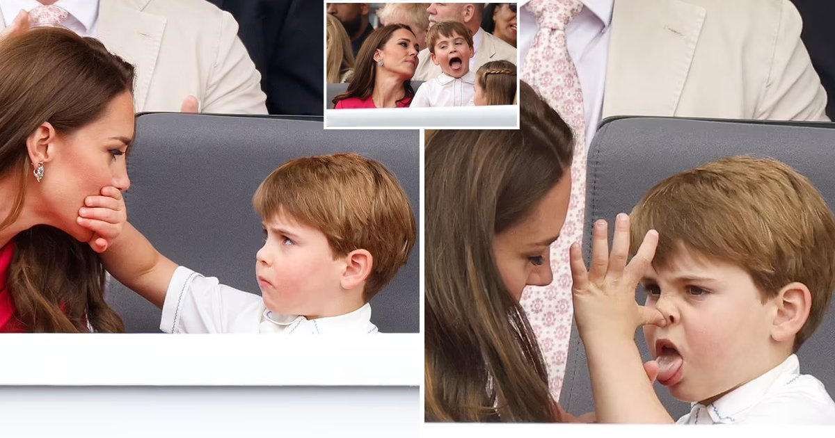 d17.jpg?resize=412,275 - JUST IN: Prince Louis STEALS The Show AGAIN With His 'Darling Expressions' At The Queen's Jubilee Event