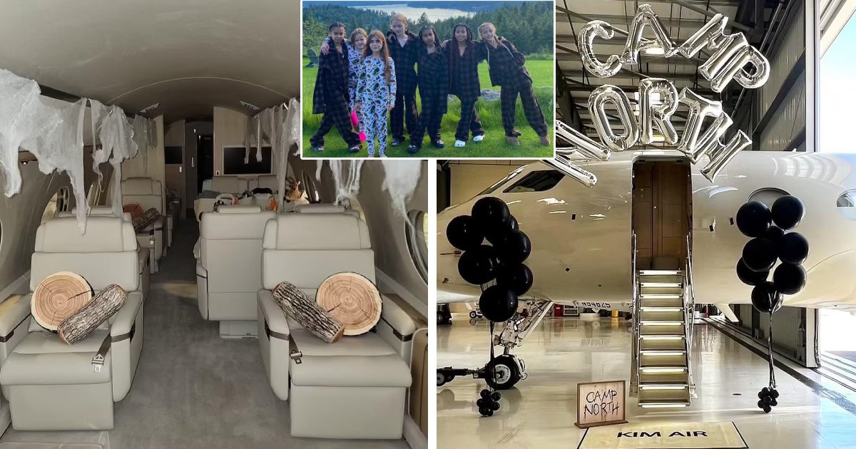 d4 3.png?resize=1200,630 - BREAKING: Kim Kardashian BLASTED For Being A 'Bad Parent' After Allowing Daughter North & Her Friends To Travel On A Private Jet For Her Glamorous 9th Birthday Bash