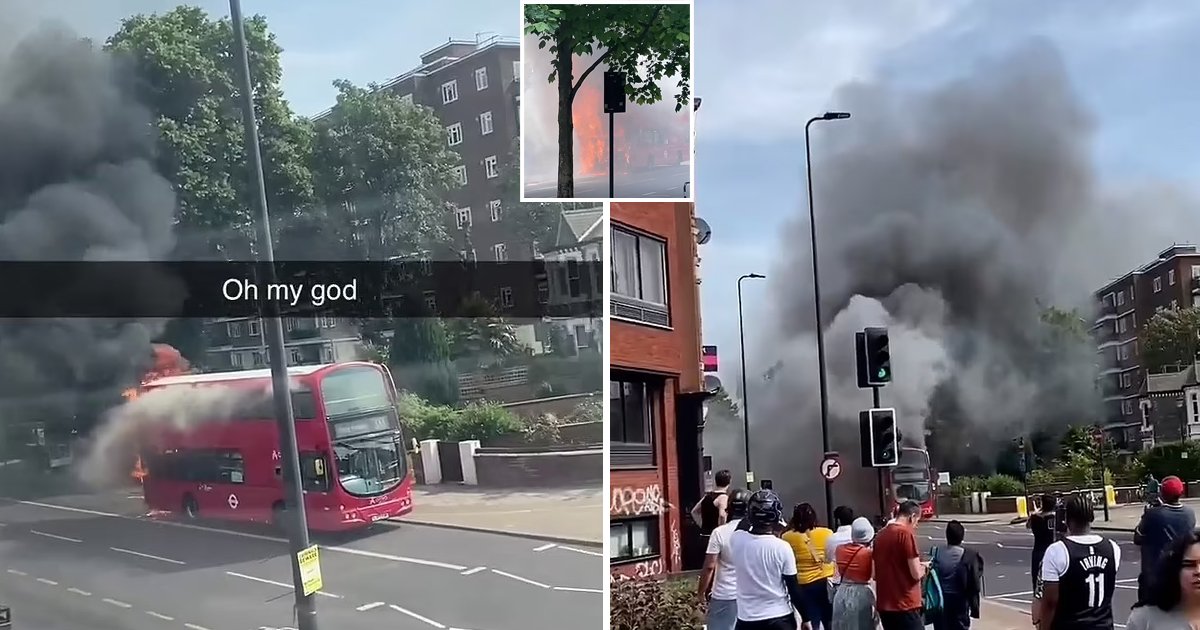 d79.jpg?resize=412,275 - BREAKING: Onlookers Watch In Horror As Double Decker Bus BURSTS Into Flames On The Streets Of London