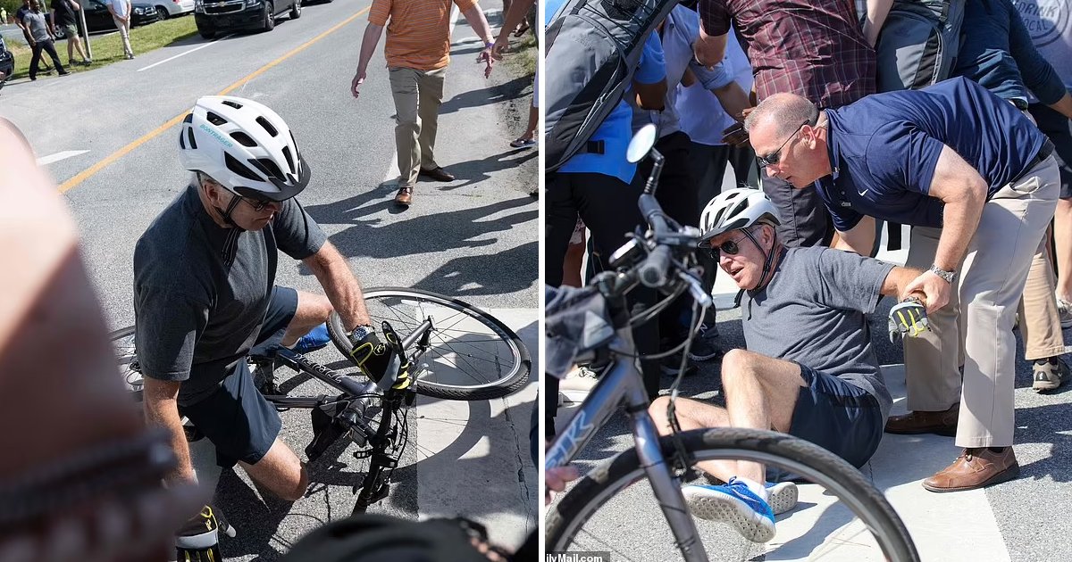 d88.jpg?resize=412,275 - BREAKING: President Biden Suffers A 'Terrible Fall' While Riding A Bike In Delaware