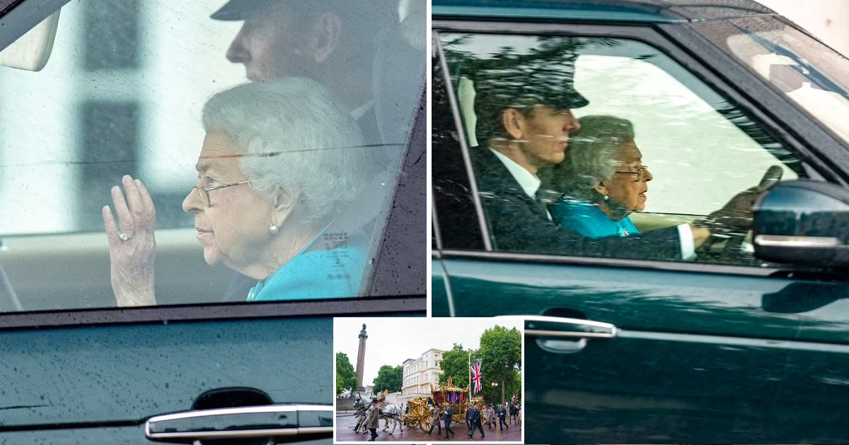 d98.jpg?resize=1200,630 - EXCLUSIVE: The Queen Spotted Arriving Back At Windsor With Her Beloved Corgi As She Prepares To Celebrate Her Platinum Jubilee