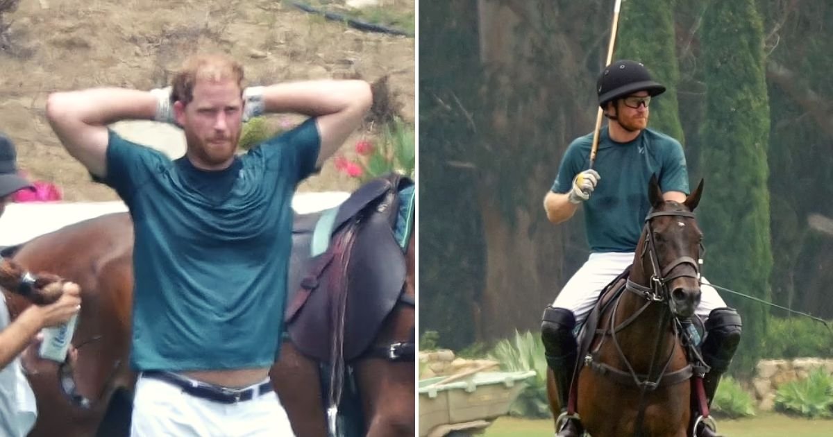 duke5.jpg?resize=412,232 - JUST IN: Prince Harry Is BACK On The Polo Fields Under The Californian Sun For The First Time Since He And Meghan Arrived From Platinum Jubilee