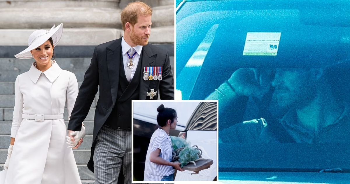 gifts.jpg?resize=412,232 - JUST IN: Prince Harry And Meghan Arrive In California With Lots Of Gifts From The Royal Family