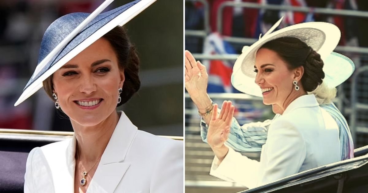 kate6.jpg?resize=412,232 - JUST IN: Kate Middleton Stunned In $3,700 Alexander McQueen Dress And Honored Late Princess Diana By Wearing Her Earrings For Trooping The Color