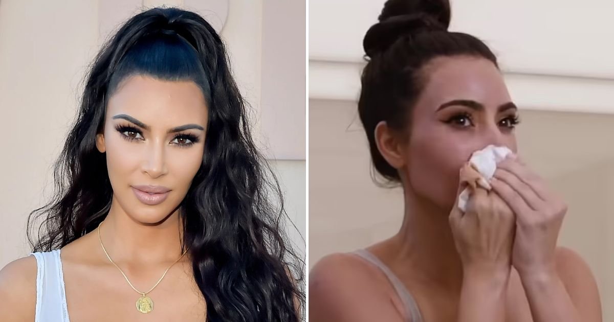 kim4.jpg?resize=1200,630 - JUST IN: Kim Kardashian Shows REAL Complexion By Removing Her Heavy Make-Up Before Receiving A Facial