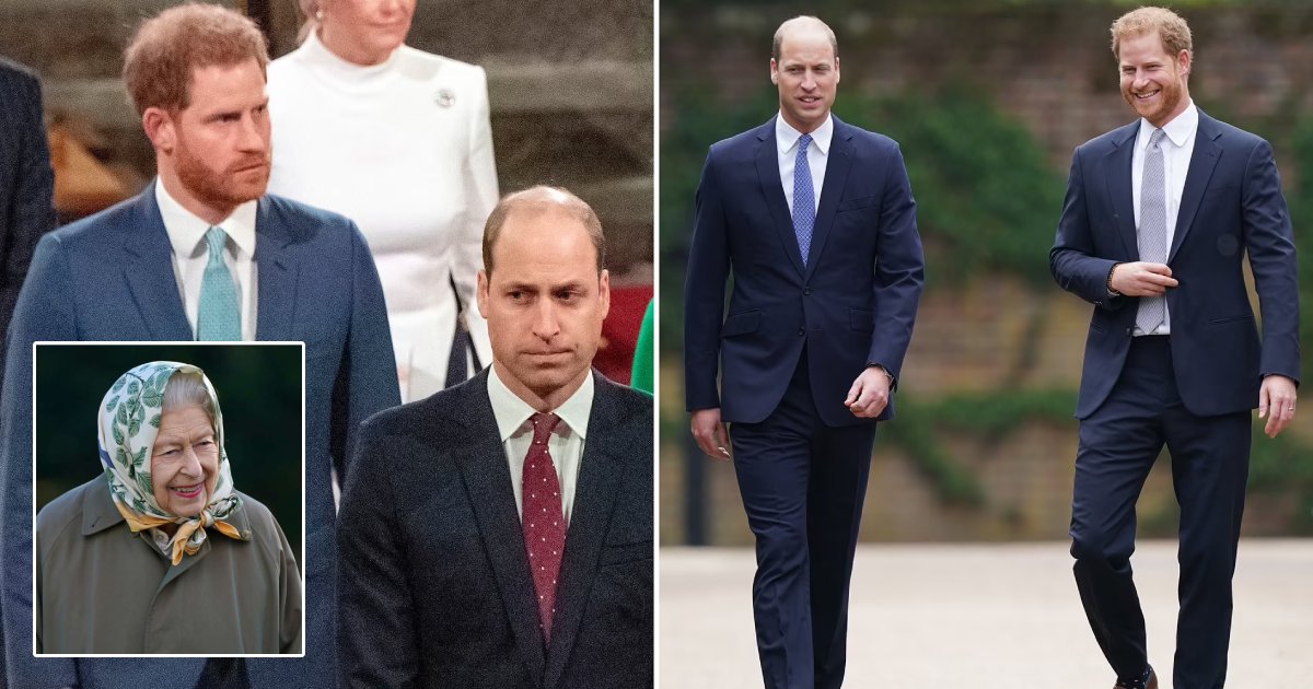 q2 1.png?resize=412,275 - BREAKING: Prince Harry & Prince William Are 'Almost' Back To Being Friends Again Ahead Of Queen's Jubilee