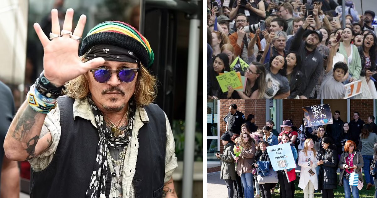 q4 1 1.png?resize=1200,630 - Johnny Depp's 'Victory Tour' Is On The Rise As The Star Gets Swarmed By Excited Fans Outside His Hotel